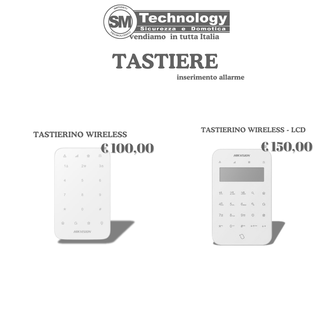 Tastiere kit allarme fai da te