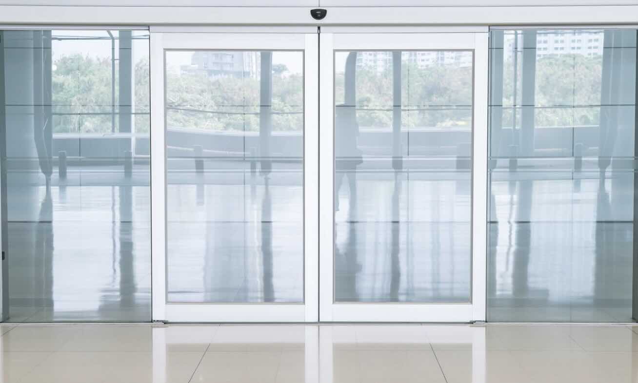 riparazione porte automatiche per supermercati